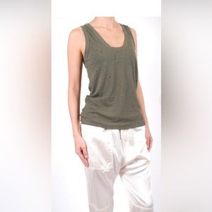 Vadig & Voltaire Khaki Short Sleeve Shirt
